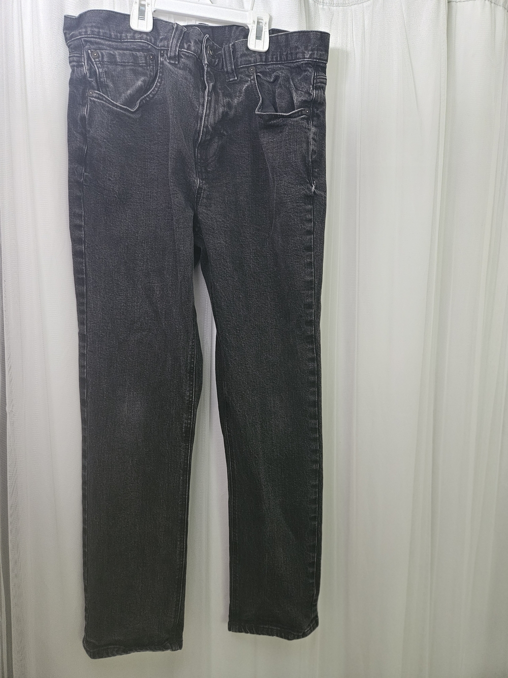 Black Prana Men's Straight-Leg Jeans - Straight Fit